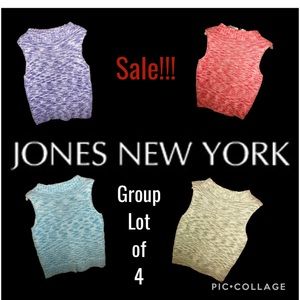 Jones Wear Sport Lot of 4 Mock Turtlenecks